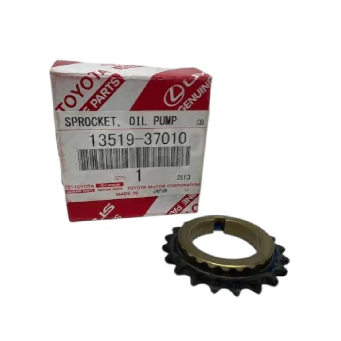 Зъбно колело колянов вал за ТОЙОТА АУРИС ЯРИС РАВ 4 АВЕНСИС КОРОЛА TOYOTA RAV 4 AVENSIS COROLLA YARIS AURIS 1351937010 13519-37010 OEM TOYOTA