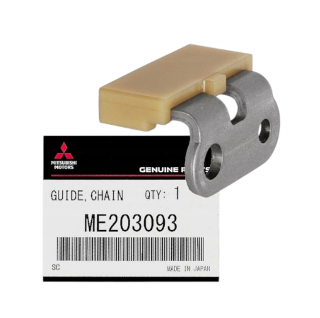 Водач верига ангренаж долен успокойтел МИТСУБИШИ ПАДЖЕРО 3 MITSUBISHI PAJERO 3.2 DI-D 4M41 V68/V78 ME203093 OEM MITSUBISHI