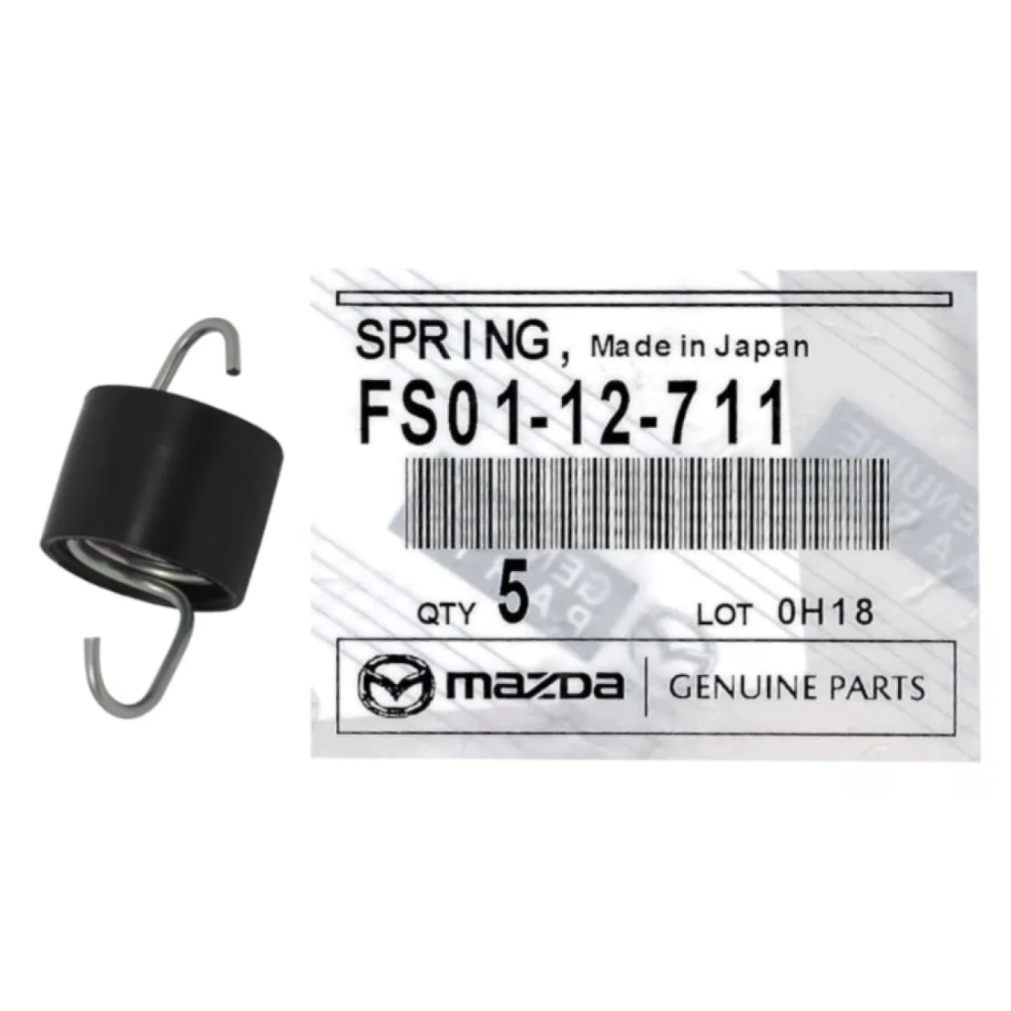 Пружина обтяжна ролка МАЗДА MAZDA FS0112711 FS01-12-711 OEM MAZDA