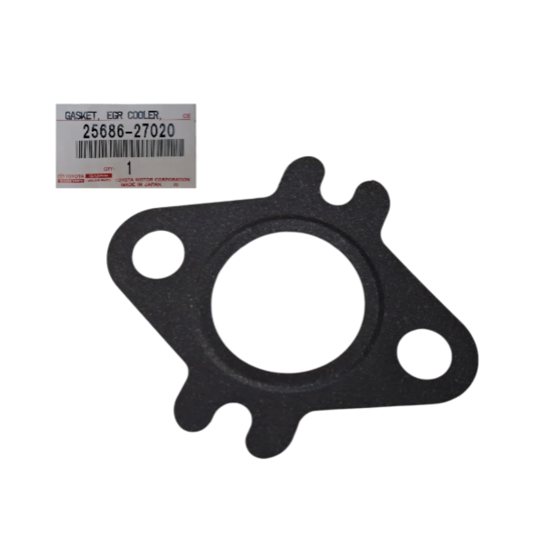 Гарнитура за ЕГР EGR клапан за ТОЙОТА ЯРИС TOYOTA YARIS 2568627020 25686-27020 OEM TOYOTA