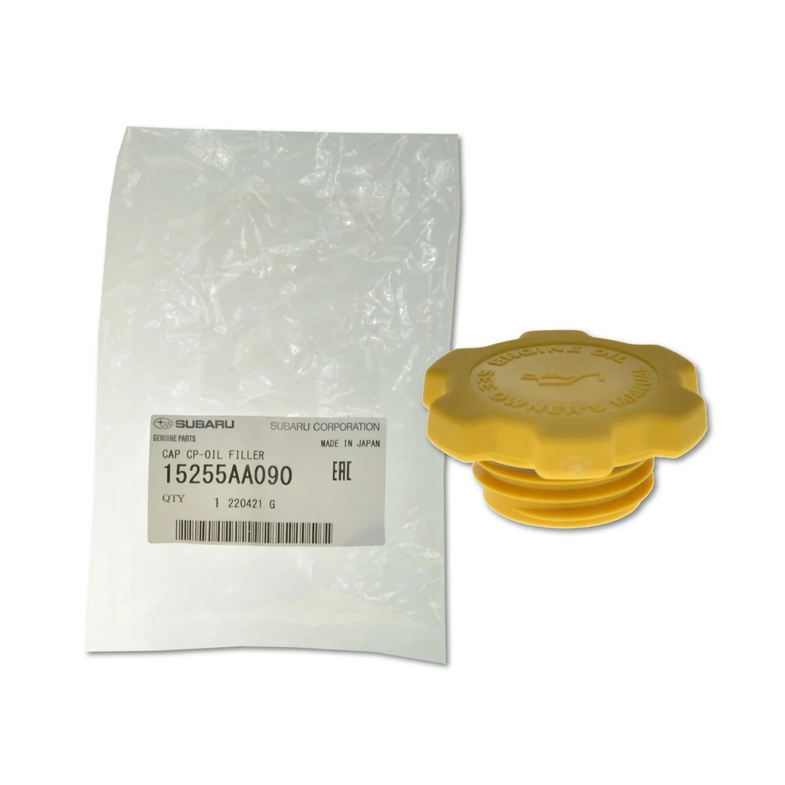 Капачка за масло за СУБАРУ АУТБЕК ФОРЕСТЪР ЛЕГАСИ ИМПРЕЗА SUBARU LEGACY 15255AA090 15255-AA090 OEM SUBARU