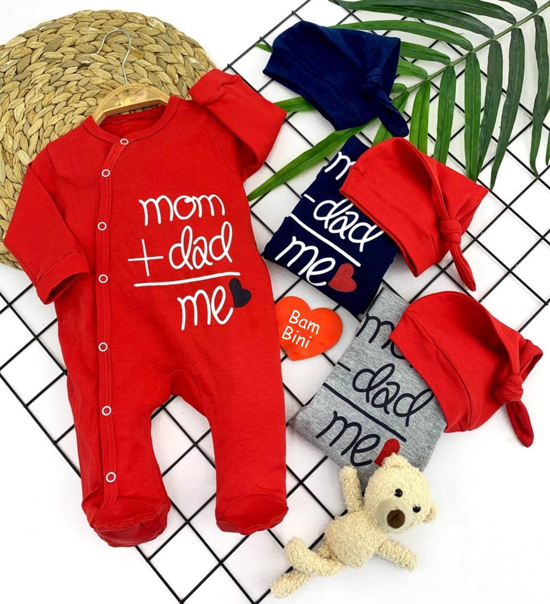 Ромпър 'Mom&Dad'