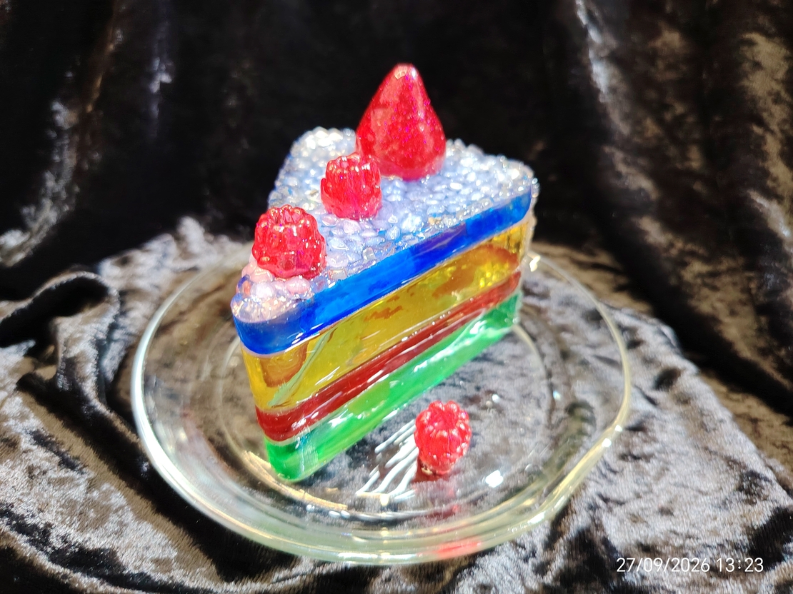 Парче плодова торта 🍰