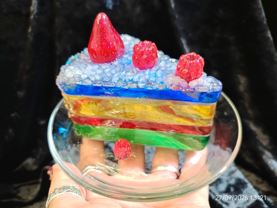 Парче плодова торта 🍰