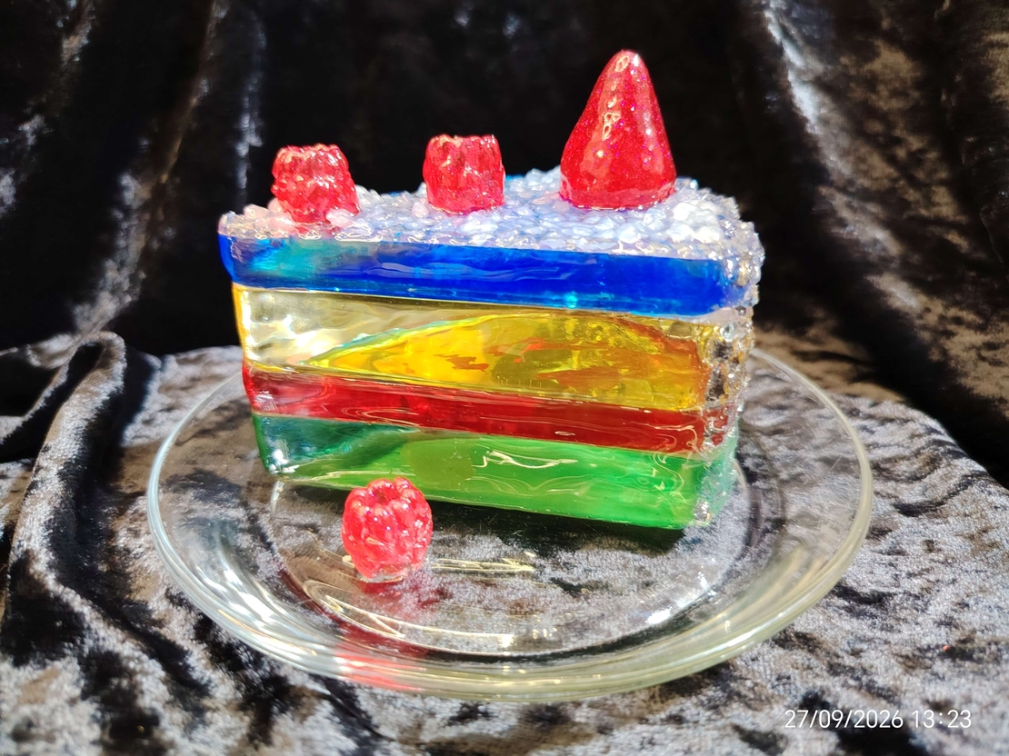 Парче плодова торта 🍰