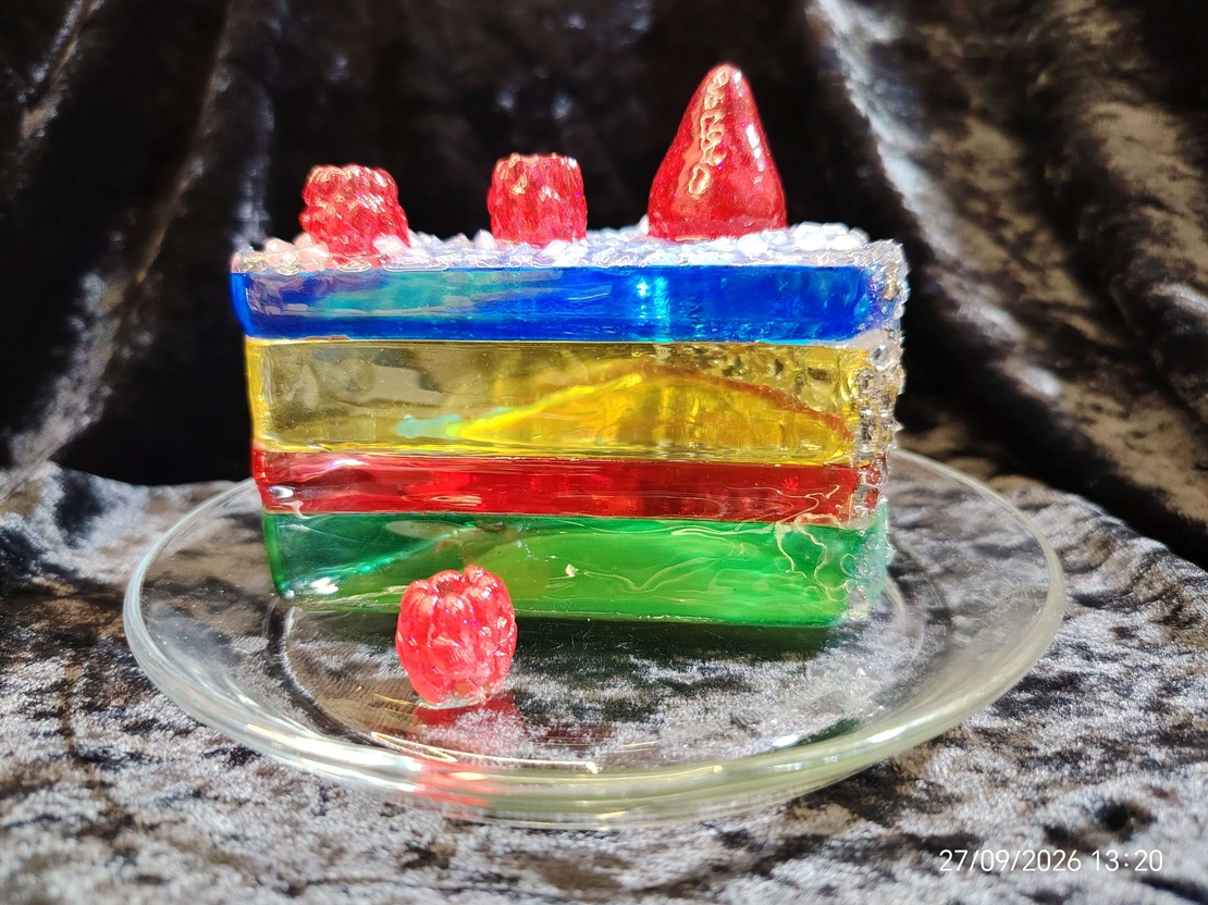 Парче плодова торта 🍰
