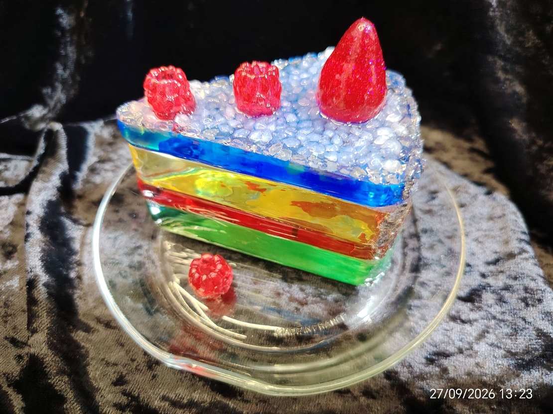 Парче плодова торта 🍰