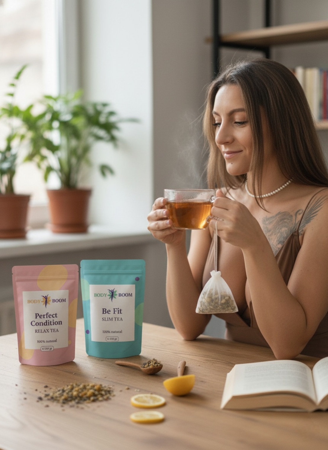 Комбо - Slim Tea – Be Fit и Relax Tea – Perfect Condition.