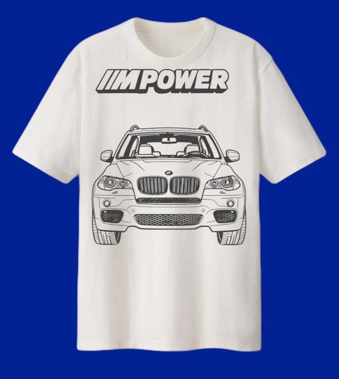 Мъжка тениска – BMW X5 E70 M Power