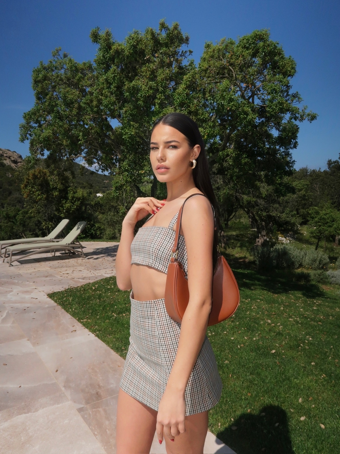 ALLA CHECKED CO-ORD SET