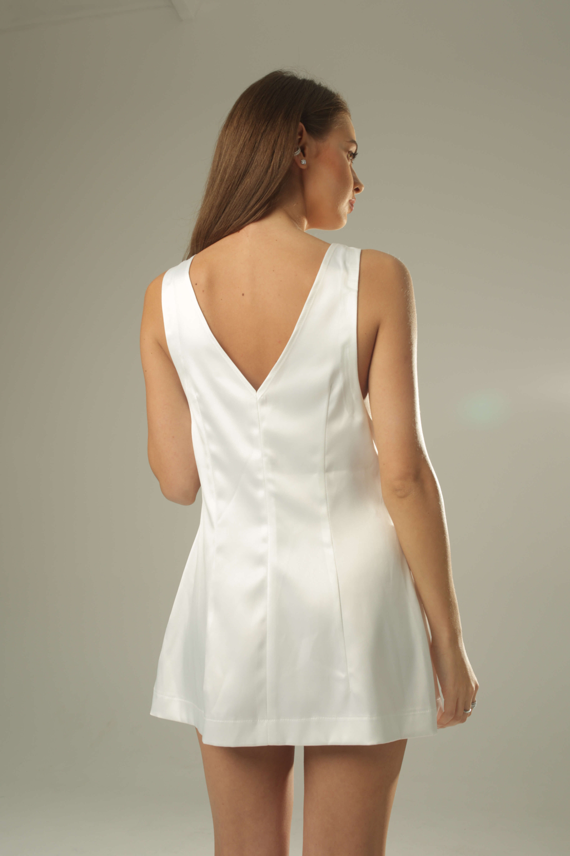 AMORE SATIN DRESS