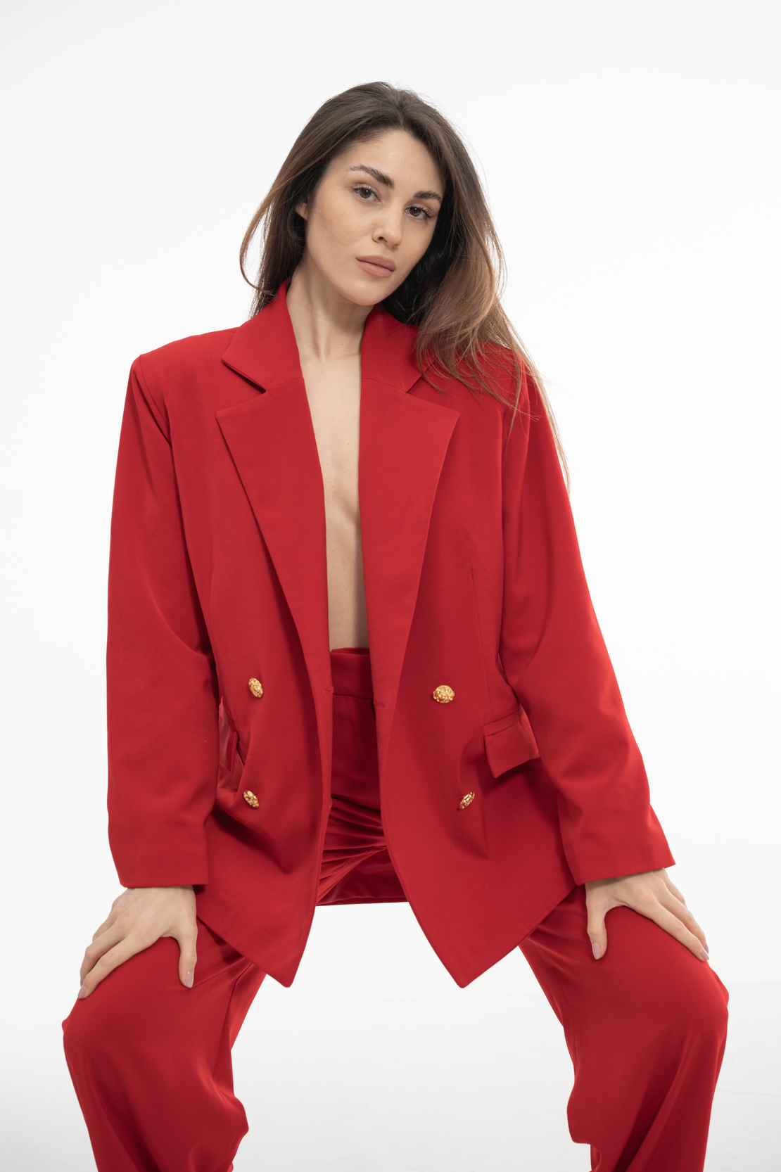 RUBY RED CO-ORD SET