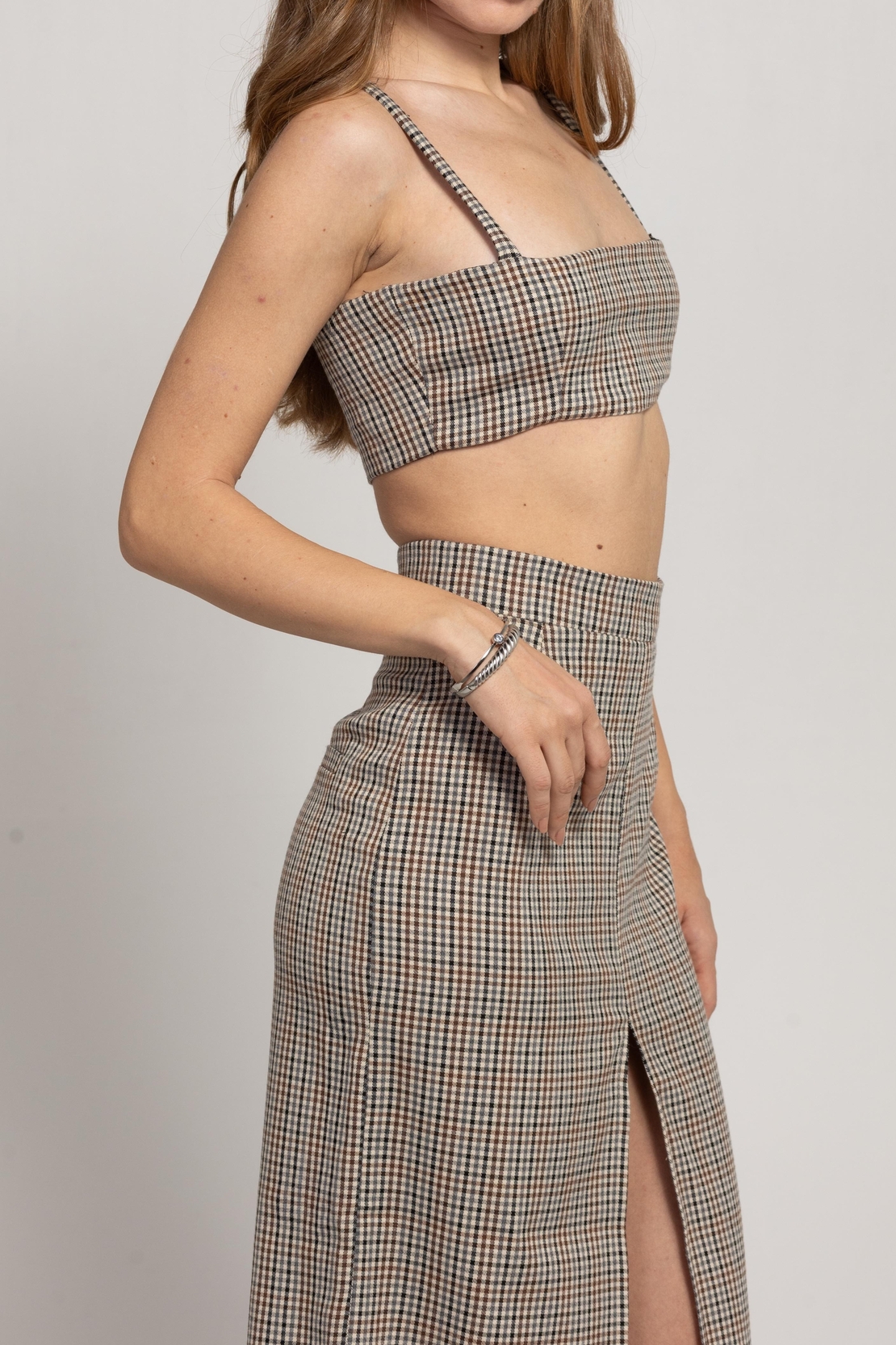 AYLA CHECKED CO-ORD SET