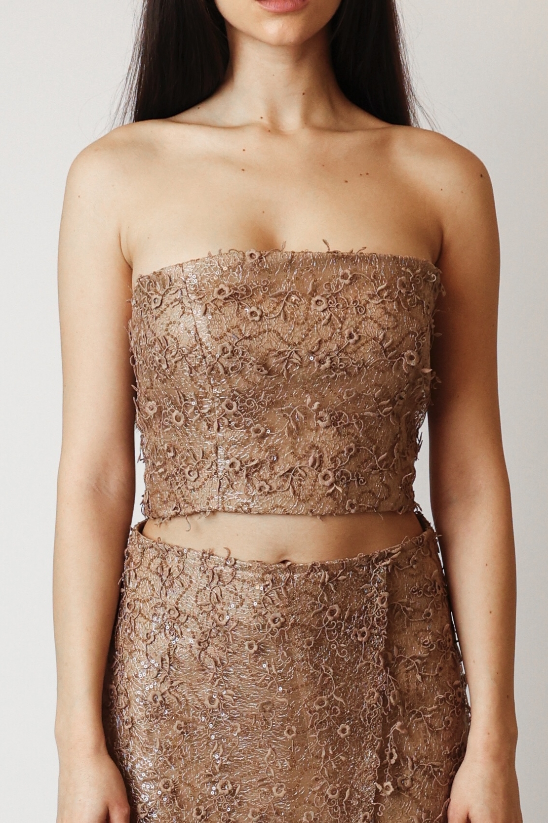 GOLDA MINISKIRT AND TOP