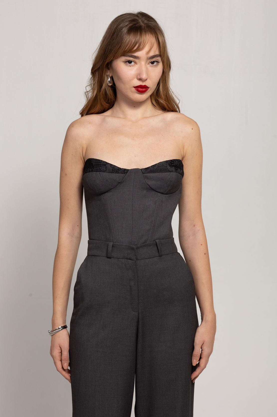NESSA GREY CORSET