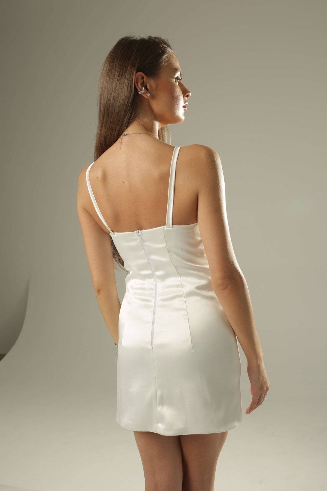 ROSIE SATIN DRESS