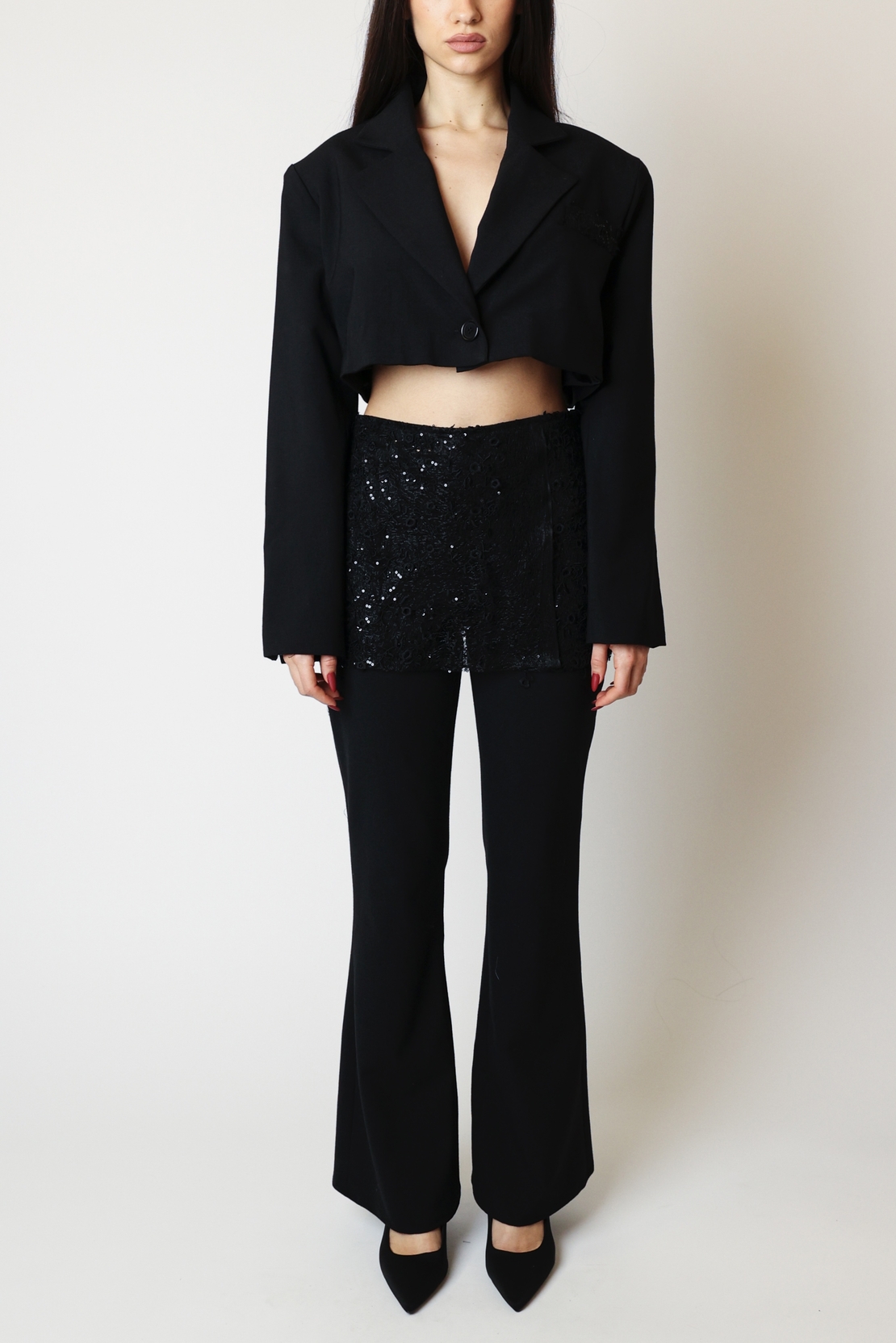 GOLDA BLACK CO-ORD SET