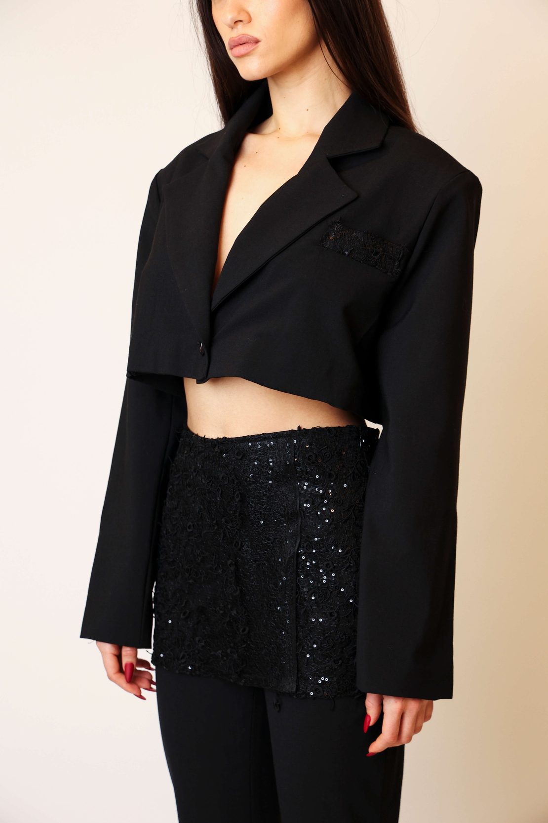GOLDA BLACK CO-ORD SET
