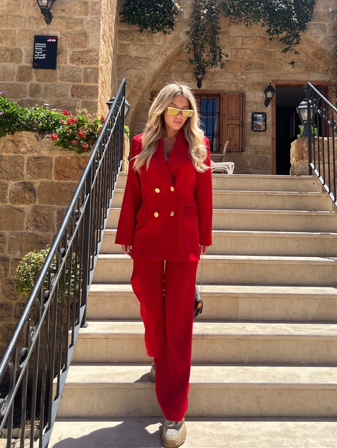 RUBY RED CO-ORD SET