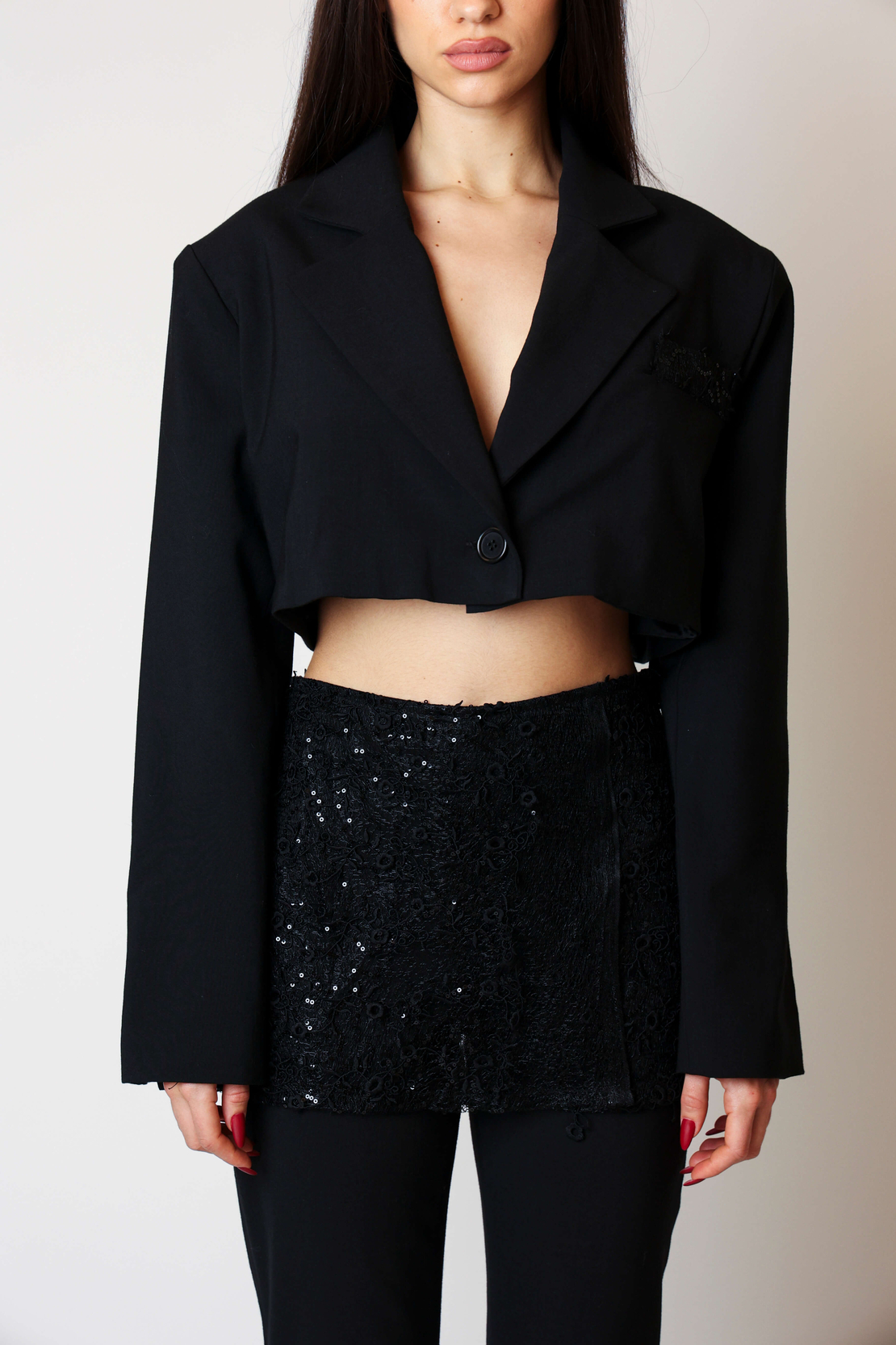 GOLDA BLACK CO-ORD SET