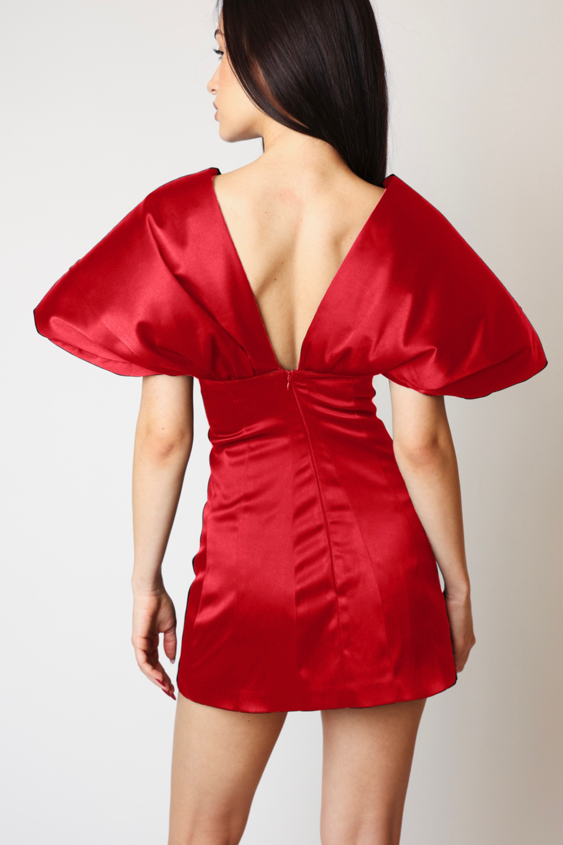 REBECCA RED DRESS