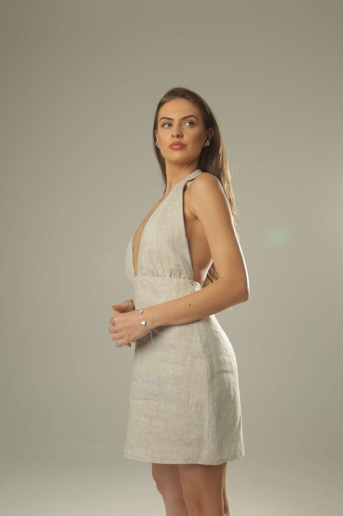 MARNIE LINEN DRESS