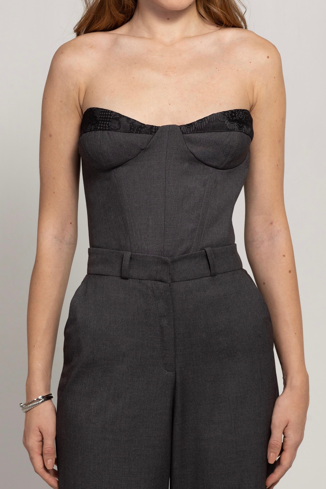 NESSA GREY CORSET