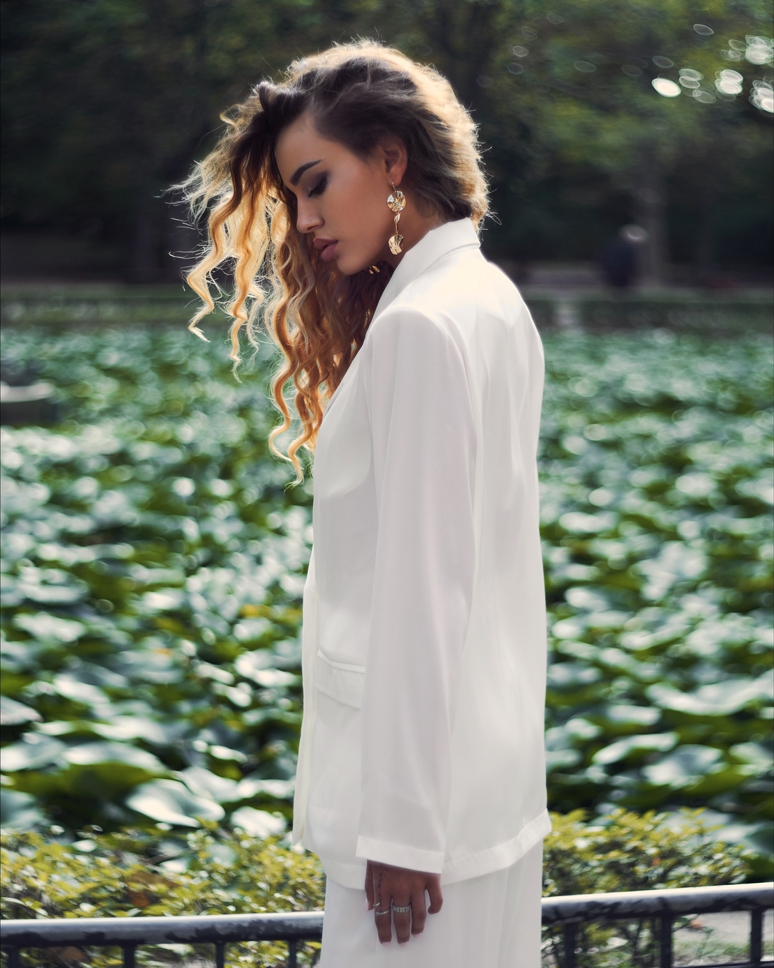 WHITE PEARL SATIN CO-ORD SET