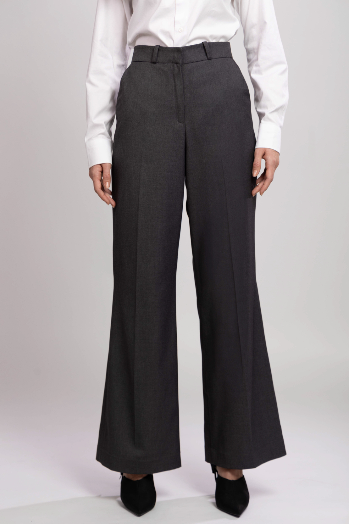 AMARA GREY TROUSERS