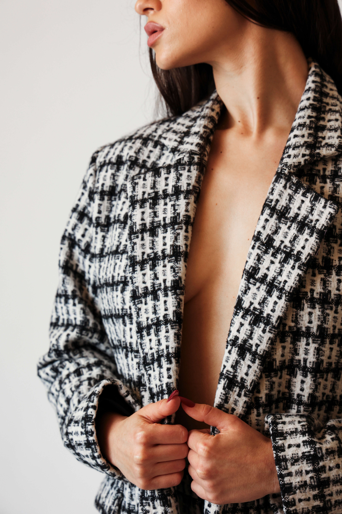 AHAVA TWEED BLAZER
