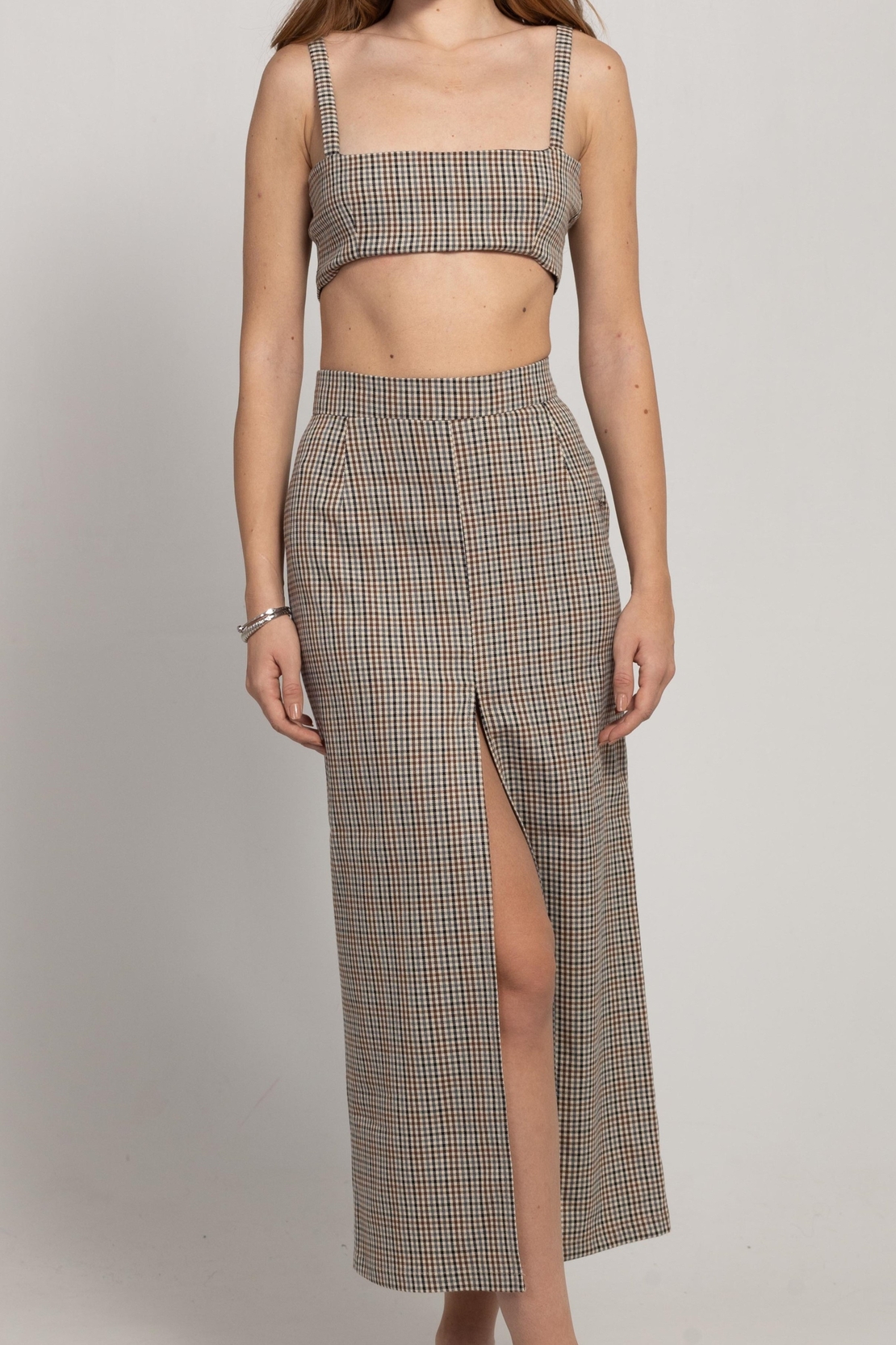 AYLA CHECKED CO-ORD SET