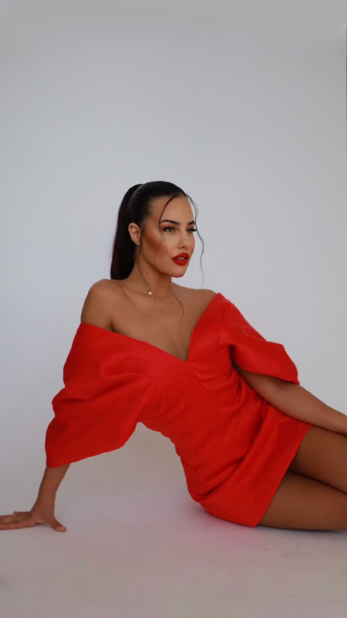 REBECCA RED DRESS