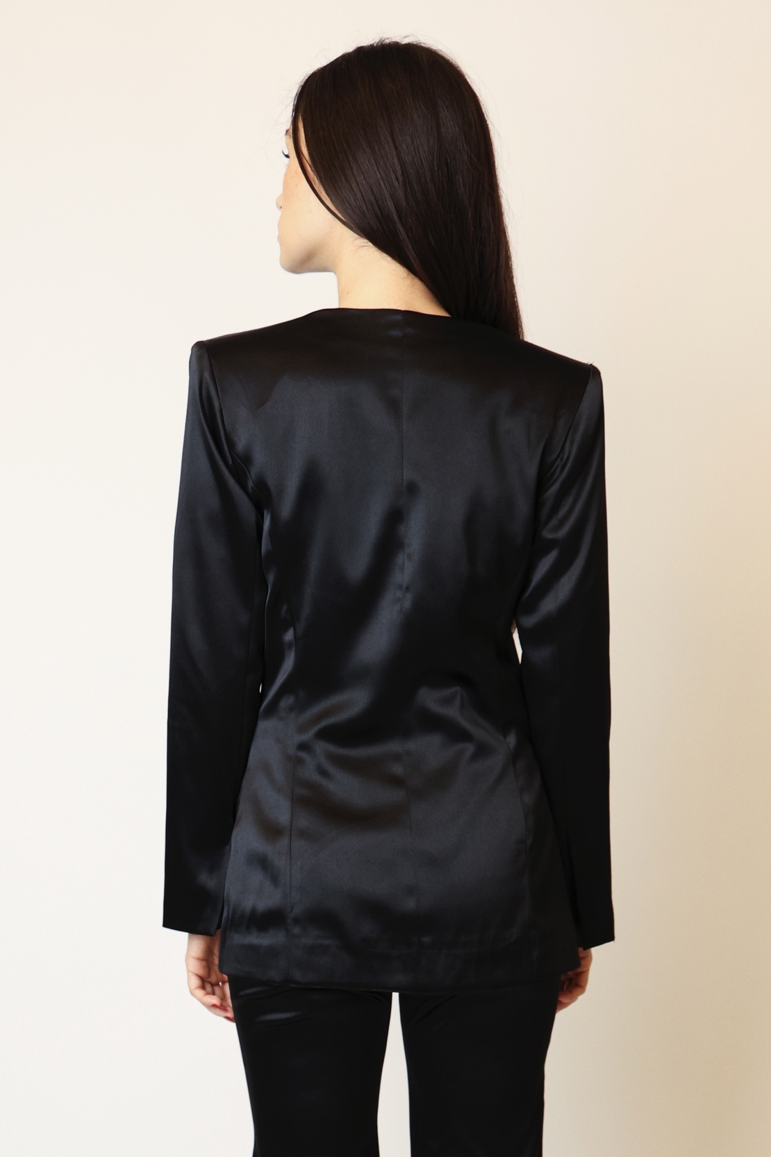 KARMEN SATIN BLAZER
