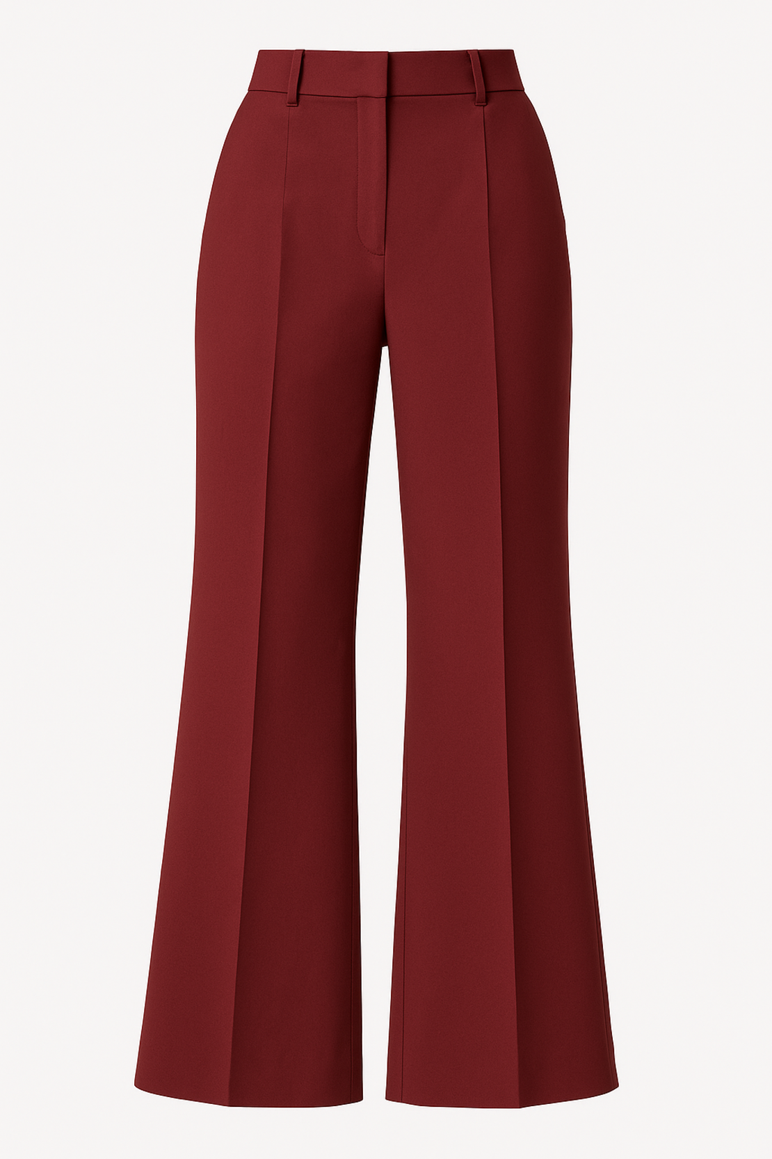 AMARA BURGUNDY TROUSERS