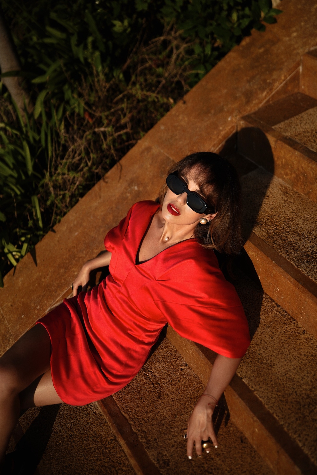 REBECCA RED DRESS