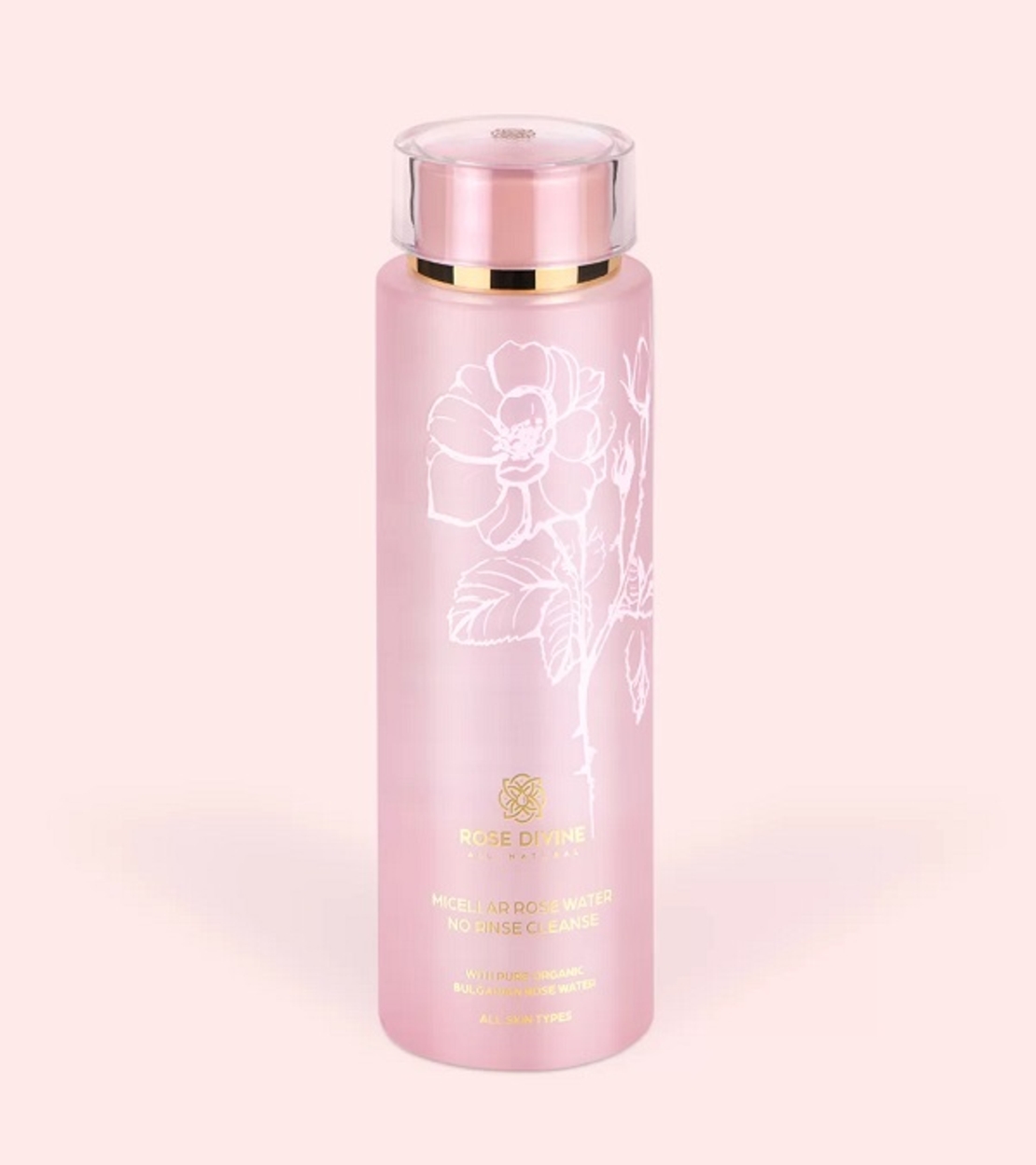 БИО Мицеларна вода Rose Divine с Роза Дамасцена и Д-пантенол-SENTTERRA (200 ml)