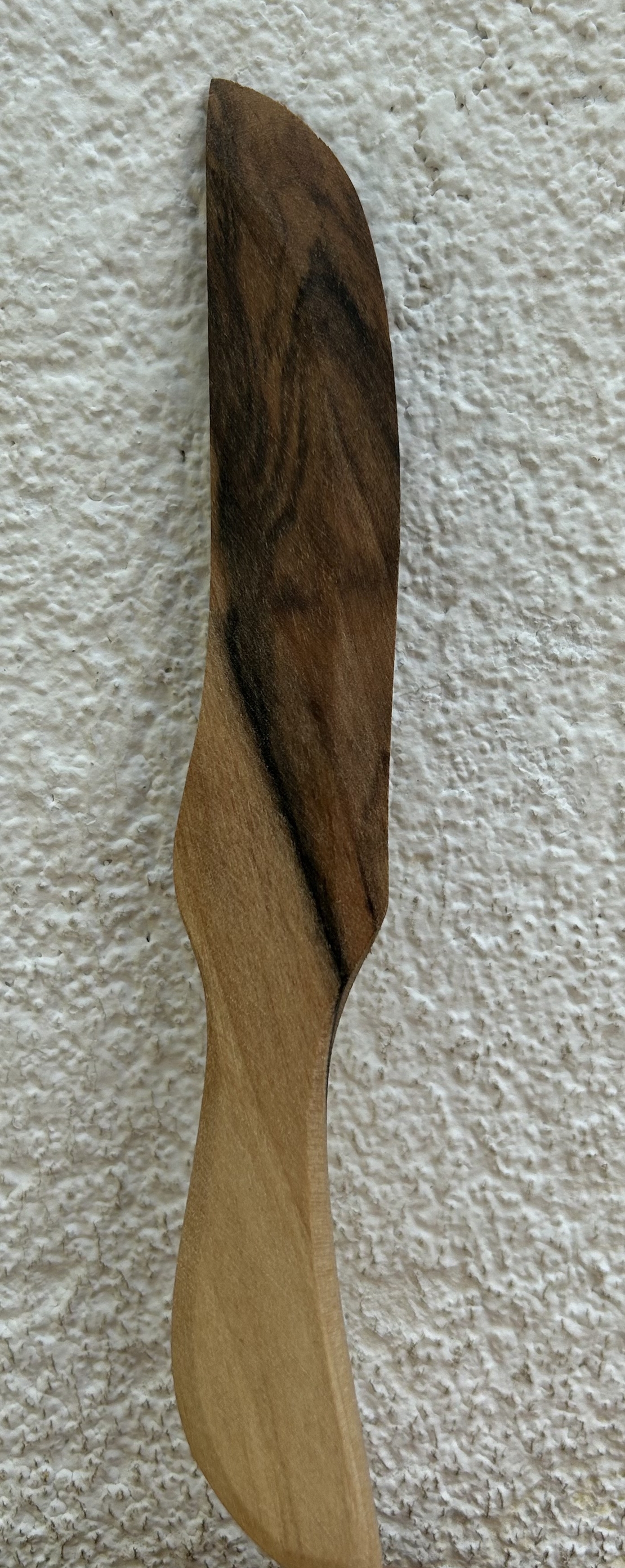 Комплект от дървени нож и лъжица