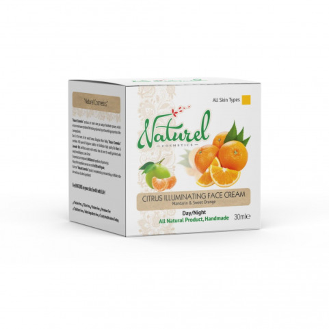 Цитрусов озаряващ крем за лице 30 мл