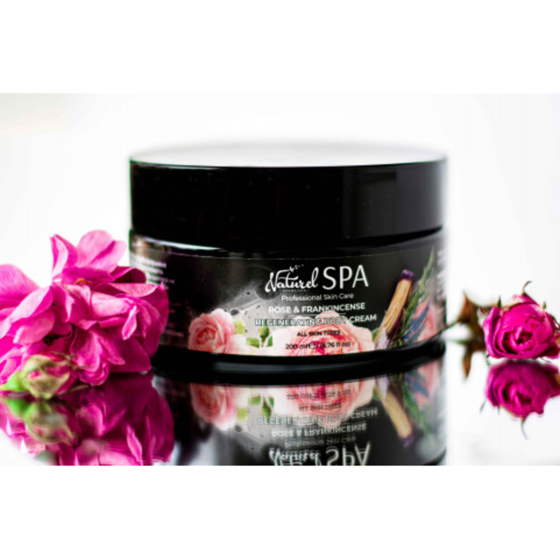Регенериращ крем за тяло Роза и Тамян 200 мл