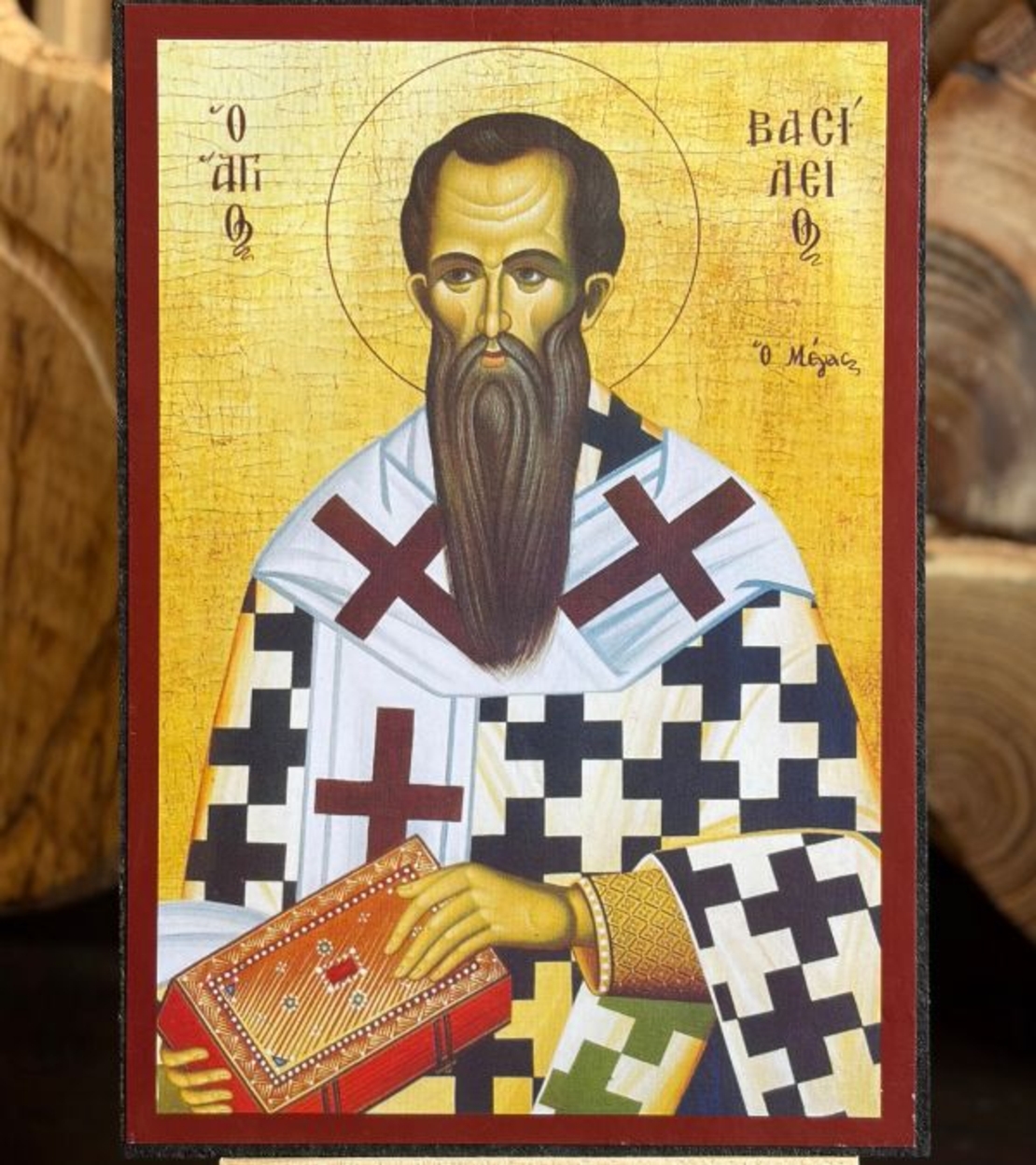 Икона Св. Василий Велики – мъдрост и духовна сила