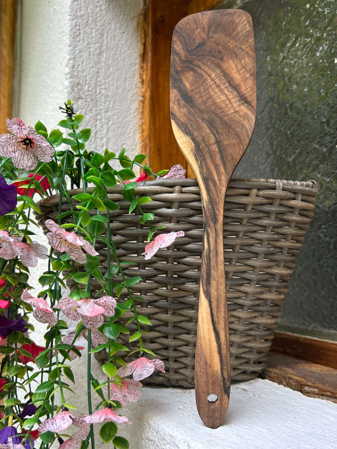 Дървена бъркалка