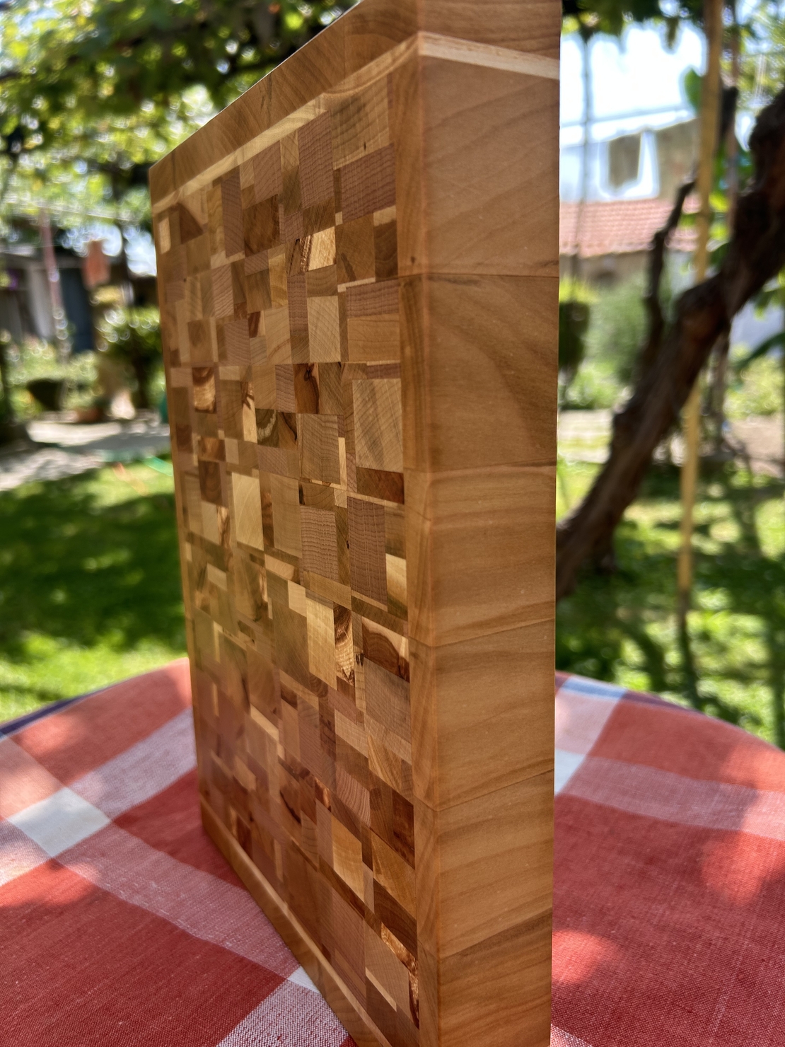 Луксозна дъска за рязане с челна шарка