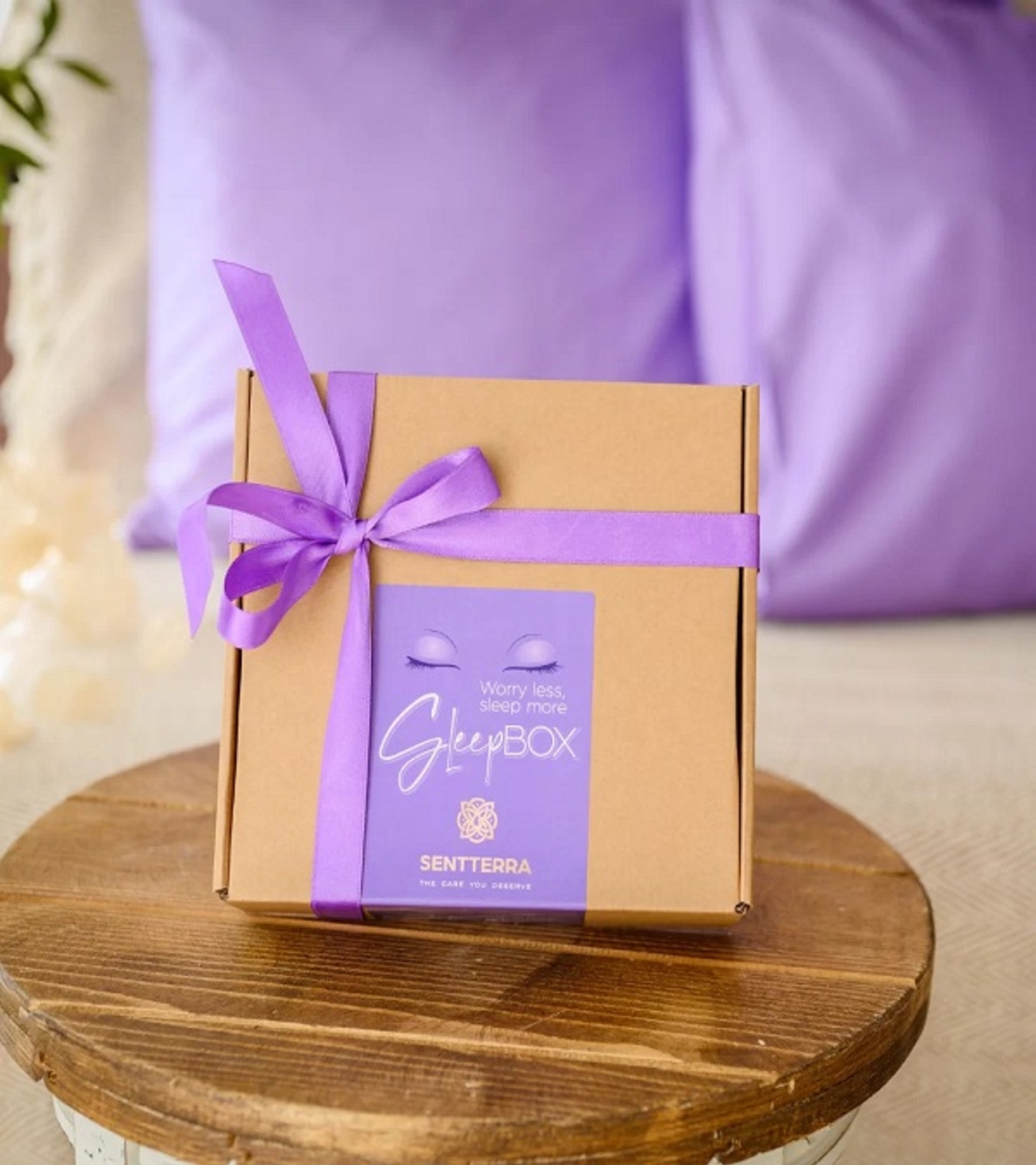 Sleep Box Sentterra – Луксозен подаръчен комплект за спокоен сън и релаксация