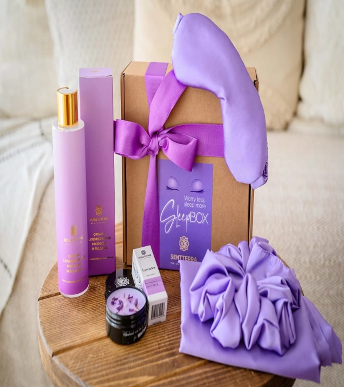Sleep Box Sentterra – Луксозен подаръчен комплект за спокоен сън и релаксация