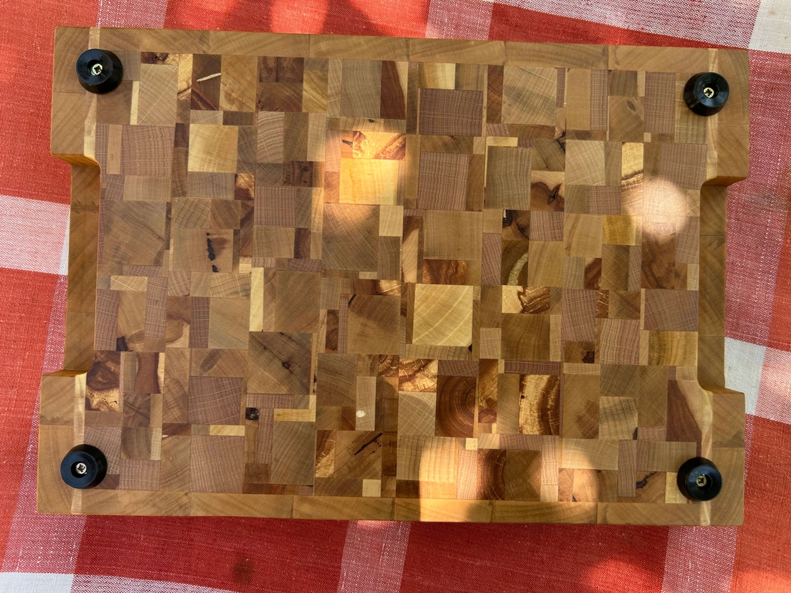 Луксозна дъска за рязане с челна шарка