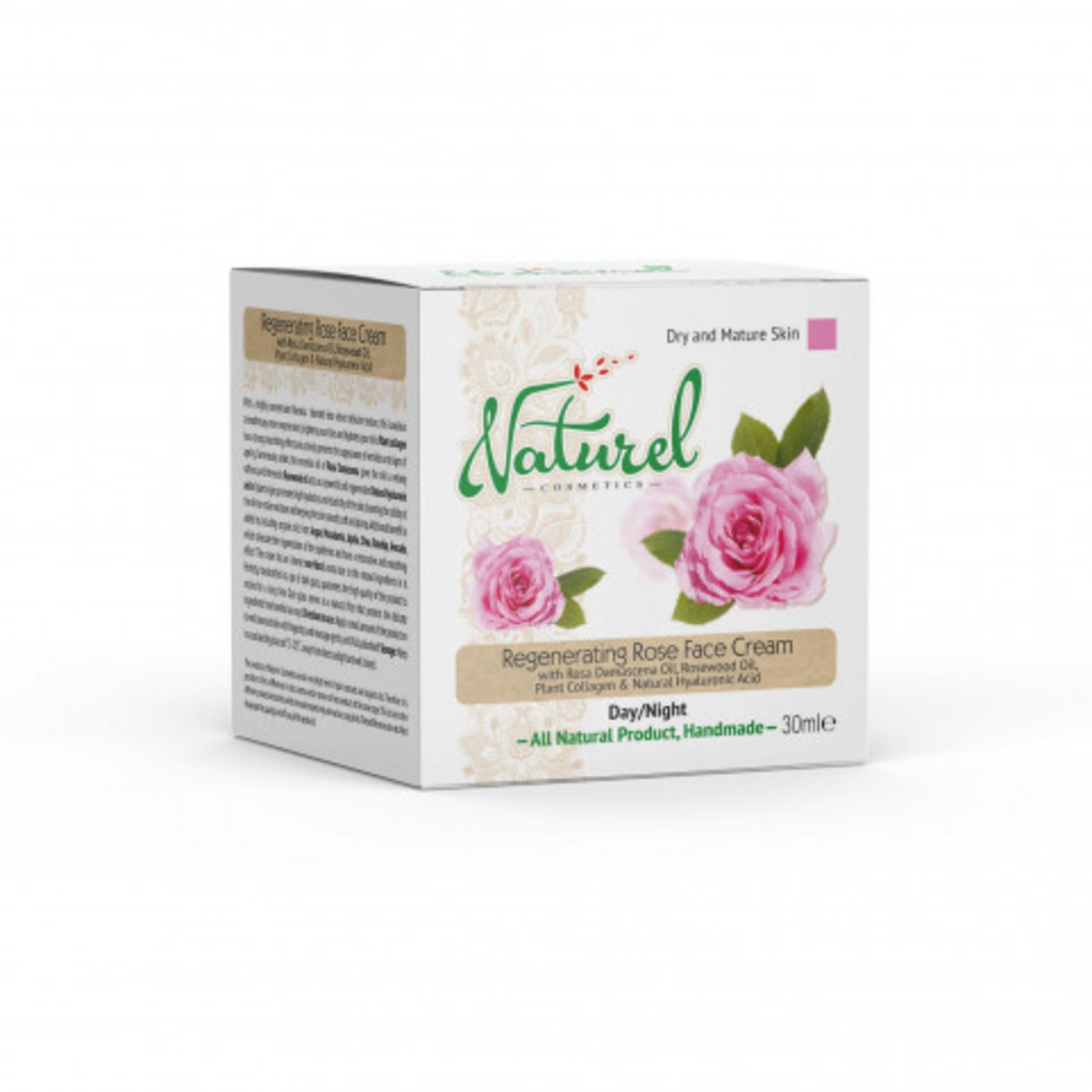 Регенериращ Крем за лице Роза 30 мл