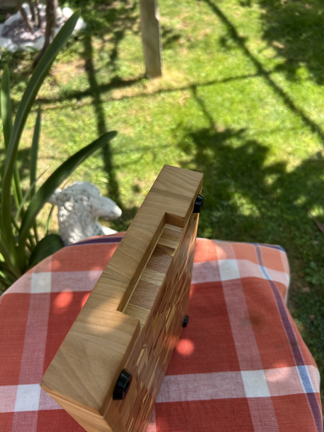 Луксозна дъска за рязане с челна шарка