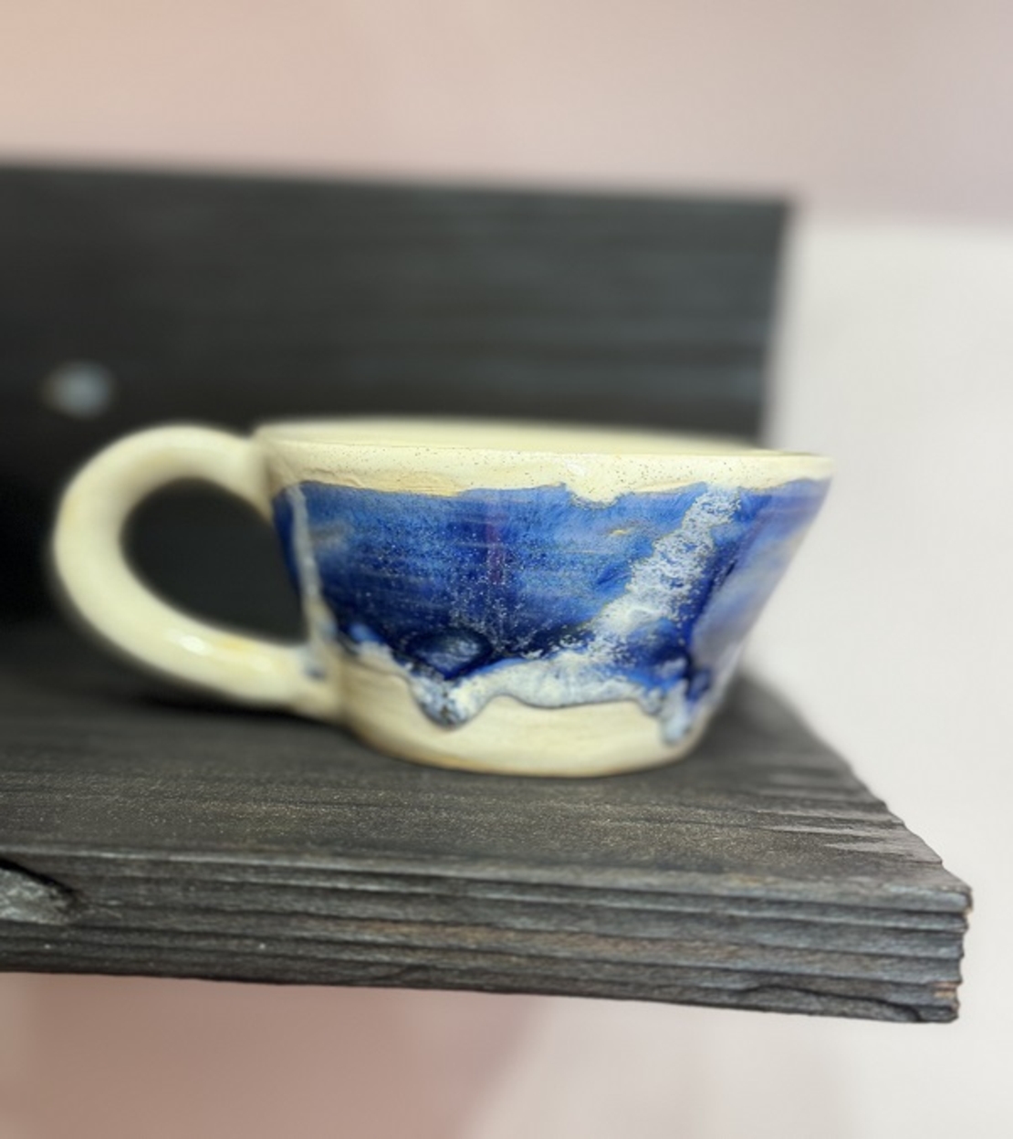 Авторска керамична чаша – Ръчна изработка от Емилия Милчева (Уникат)