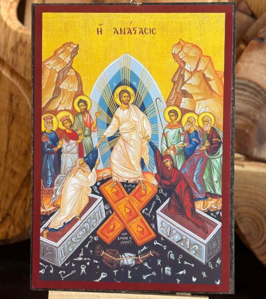 Икона Възкресение Христово (Анастасис) – символ на победата на живота