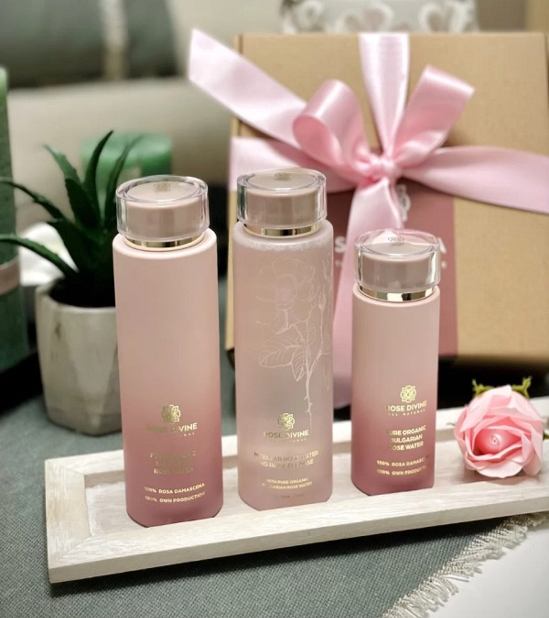 Rose Gift Box – Козметичен комплект с истинско българско розово масло